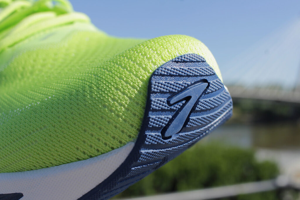 Brooks Ghost 17 - shoe tip