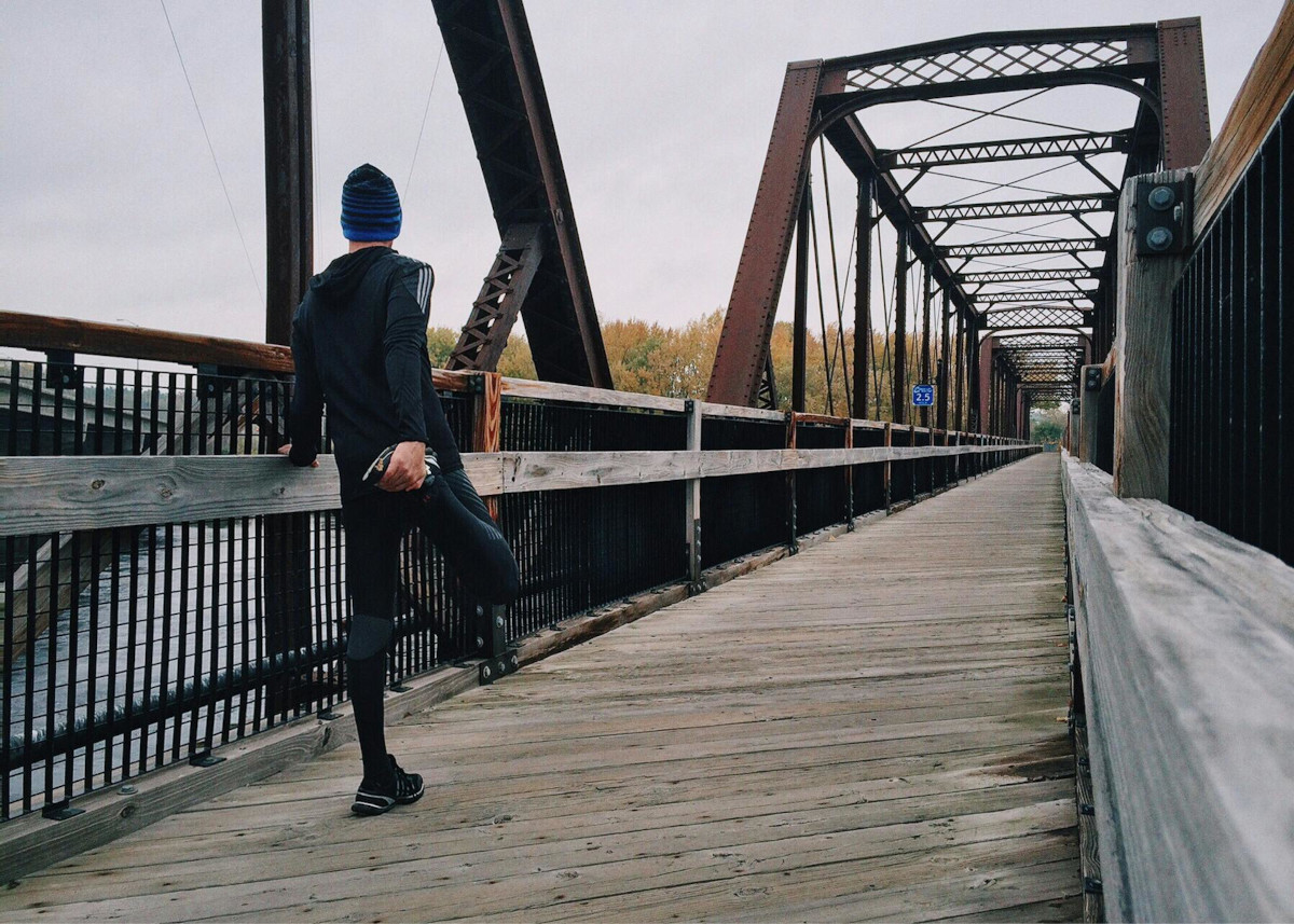 Runner on The Bridge
