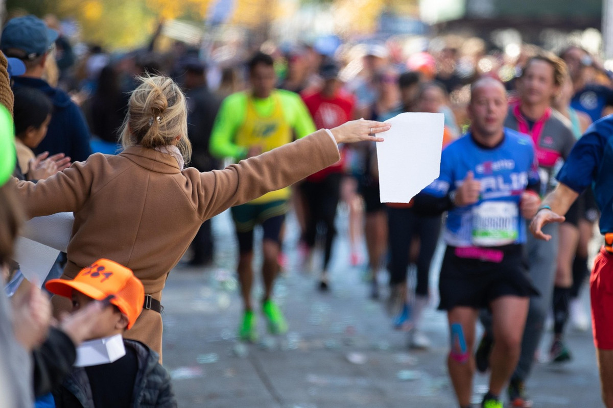 Fan at the Marathon