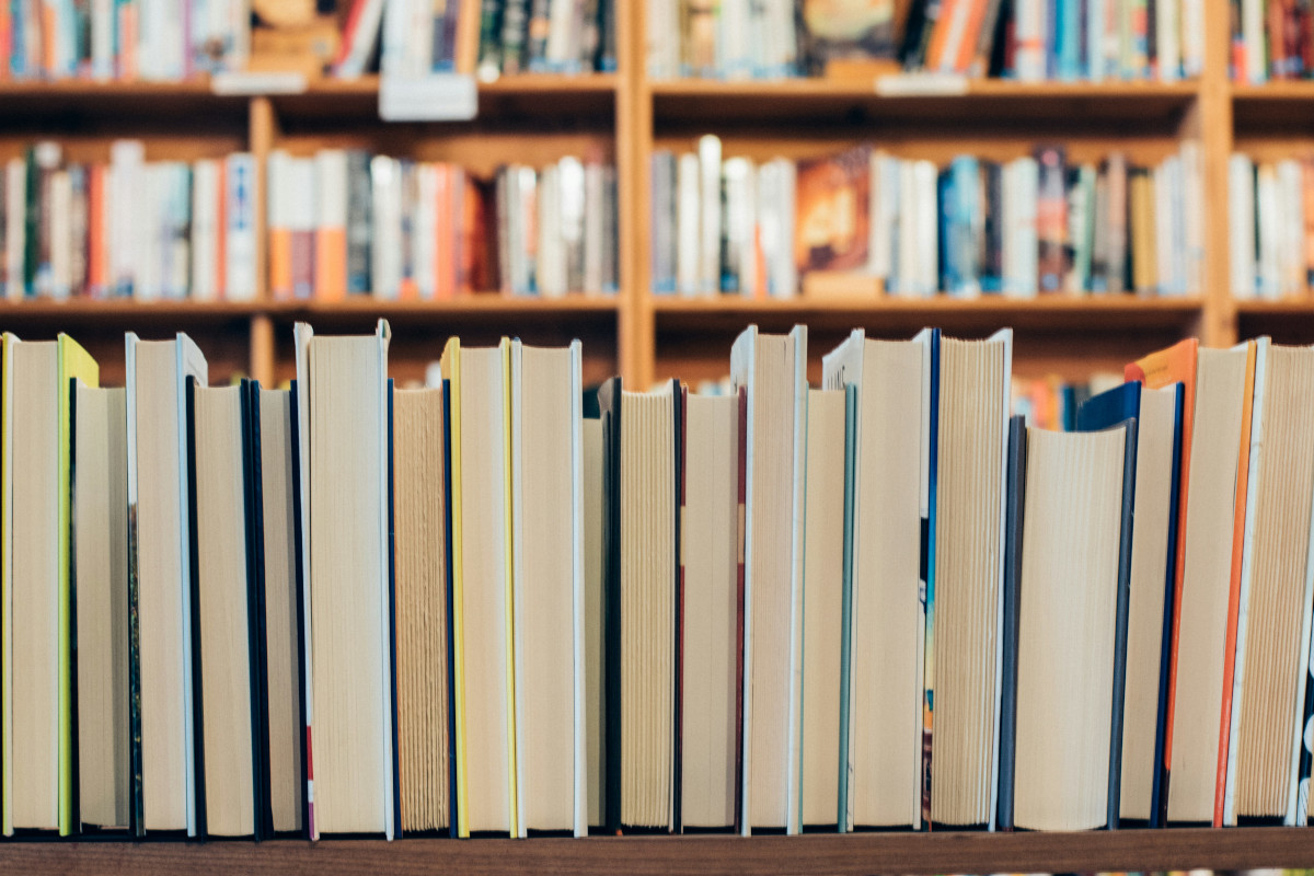Books in the library